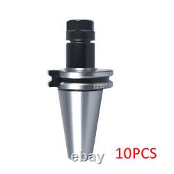 10pcs CAT40-ER16 Collet Chuck 2.76 70mm Length Tool Holder Set