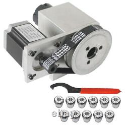 11 Pcs Complete Set ER32 Collet Reduction Ratio 61 & Stepper Moter 4.2V 18kg.cm