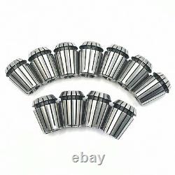 11pcs ER11 Precision Spring Collet Set 2 2.5 3 3.5 4 4.5 5 5.5 6 6.5 7mm M1