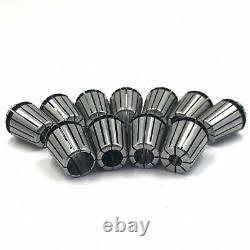 11pcs ER11 Precision Spring Collet Set 2 2.5 3 3.5 4 4.5 5 5.5 6 6.5 7mm M1