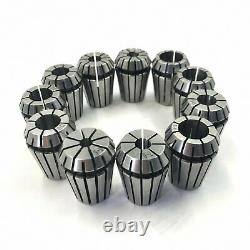 11pcs ER11 Precision Spring Collet Set 2 2.5 3 3.5 4 4.5 5 5.5 6 6.5 7mm M1