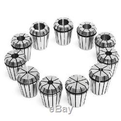 11pcs ER32 Collet Chuck Set With MT4 Shank Chuck And Spanner For Milling Machine