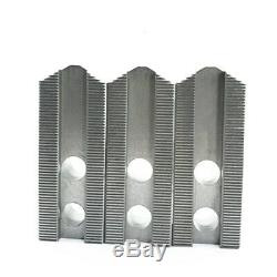 12 Steel Jaws 1.5mm x 60° Serrated for B-212 Chuck Pointed 1Set 3pcsNew