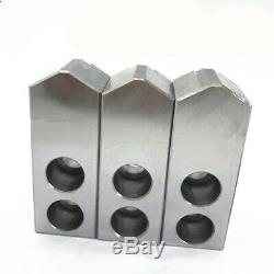 12 Steel Jaws 1.5mm x 60° Serrated for B-212 Chuck Pointed 1Set 3pcsNew