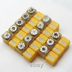 13Pcs ER32 Spring Collet Set 1/16 1/8 3/16 7/32 1/4 5/16 3/8 7/16