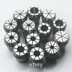 13Pcs ER32 Spring Collet Set 1/16 1/8 3/16 7/32 1/4 5/16 3/8 7/16