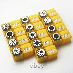 13Pcs ER32 Spring Collet Set 1/16 1/8 3/16 7/32 1/4 5/16 3/8 7/16