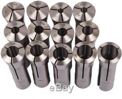 13Pcs Precision R8 Collets Set 1/8 7/8 Mill Chuck Holder For Bridgeport. 0006