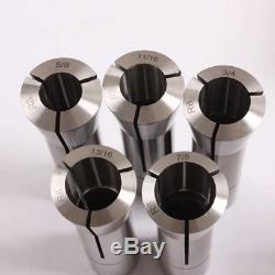 13Pcs Precision R8 Collets Set 1/8 7/8 Mill Chuck Holder For Bridgeport. 0006