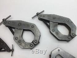 13pc Kant Twist welding clamp set lot (Sizes 1 2 3 & 4-1/2) 9-LBS USA MADE
