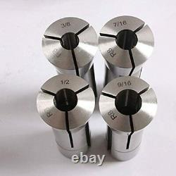 13pcs Precision R8 Collets Set 1/8 7/8 Mill Chuck Holder For FREE SHIP