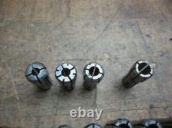 15 pc Kennametal Erickson DA200 collet set (Photo 2 for sizes) & 4 others =19pcs
