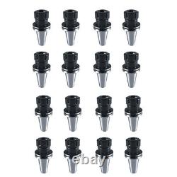 16pcs CAT40-ER32 Collet Chuck 2.76 70mm Length Tool Holder Set