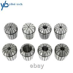 17Pcs MT3 ER-40 Set Spring Collet Chuck Set 0.0005 Precision