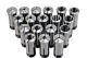 18 Pcs 1/161-1/8 X 16ths Precision 5c Collet Set. 0006 Tir Certificate New #