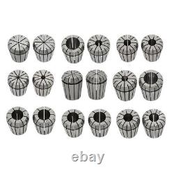 18 Pcs HighAccuracy Industrial Tools Precision ER32 Collet Set 3/32'' to 25/32'