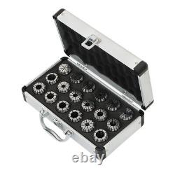 18 Pcs Super Precision 0.0002'' ER32 Collet Set Sizes 3/32'' to 25/32'