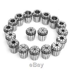 18pcs 3-20mm Collects Set 3MT ER32 Collet Chuck Set With MT3 Shank Chuck And Spa