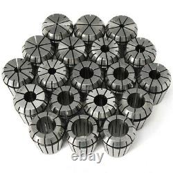 19pcs ER32 2-20mm Spring Collet Collet Chuck Set for CNC Milling Lathe Tool