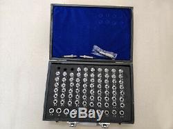 1Set/80pcs Collets for 8mm Watchmaker lathe New Free Shipping