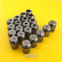 21pcs ER25 Spring Collet Chuck Tool Set CNC 1mm-16mm 1.5mm-5.5mm