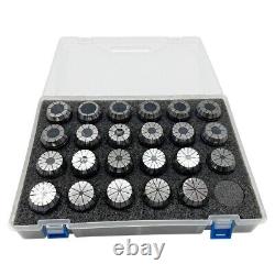23pcs/set ER40 NMTB40 Spring Collet Set for Milling Engraving Machine 1/8 to 1