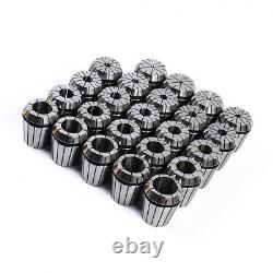 24PCS ER40 Collet Set Metric Spring Collet Milling Lathe CNC Chuck Bit Holder