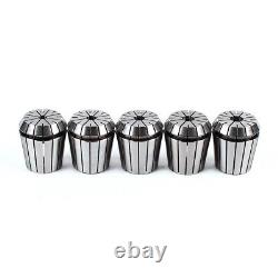 24Pcs ER40 Collet Set Metric Size High Precision Spring Clamping Collet Set New