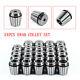24pcs Er40 Collet Set Metric Size High Precision Spring Clamping Collets