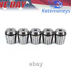 24Pcs ER40 Collet Set Metric Size High Precision Spring Clamping Collets