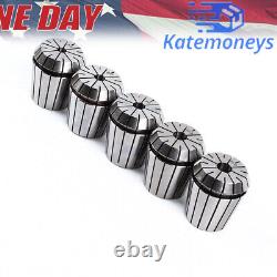 24Pcs ER40 Collet Set Metric Size High Precision Spring Clamping Collets