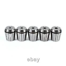 24 Pcs ER40 Collet Set Metric Size High Precision Spring Clamping Collet 3-26mm