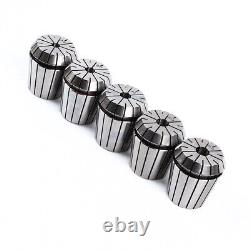 24pcs ER40 Collet Set Metric Size 1/8-1 High Precision Spring Clamping Collet