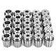 25pcs Er32 Collet Set 1/8-13/16 By 16th And 32nd Industrial Grade Accurate New
