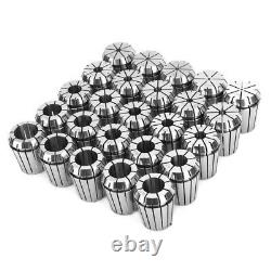 25Pcs ER32 Collet Set 1/8-13/16 by 16th and 32nd Industrial Grade Accurate NEW