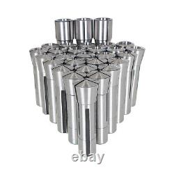 29Pcs R8 Spring Collet Set Fractional 1/32-1 High Precision for Bridgeport NEW