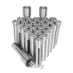 29 PCS New Collet Set Fractional 1/32 1 High Precision Fit For Bridgeport R8