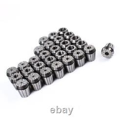 29pcs ER40 Precision Spring Collet Set Milling Lathe CNC Chuck Bit Holder Tool