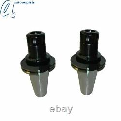 2Pcs NEW CAT50-ER32 COLLET CHUCK 4 Gage Length Tool Holder Set