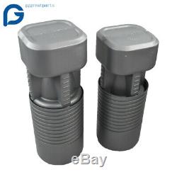 2Pcs NEW CAT50-ER32 COLLET CHUCK 6 gage length Tool Holder Set