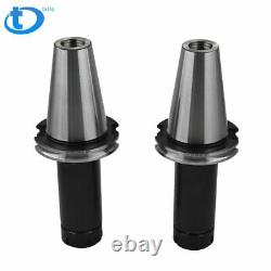 2Pcs NEW CAT50-ER32 COLLET CHUCK 6 gage length Tool Holder Set