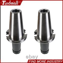 2pcs 6 150mm Gage Length Tool Holder Cat50 Er32 Collet Chuck Set