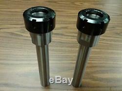 2pcs ER32 COLLET CHUCKS 1X6 W. STRAIGHT SHANK. Tool Holder Set #ER32-CK1-new