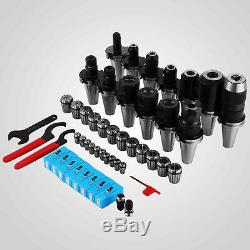 35Pcs CAT40 ER32 ER16 Tooling Kit Fadal Hass CNC Milling Chuck Collet Holder Set