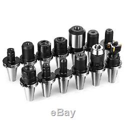 35 Pcs CAT40 CNC Tooling Package Cutter Face Mill Collets Set ER32 16 Industrial