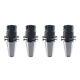 4pcs Cat40 Er25 2.76 Set Collet Chuck Tool Holder Cnc Balanced G2.5 20000rpm