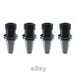 4PCS CAT40 ER32 3 SET Collet Chuck Tool Holder CNC Balanced G2.5 25000RPM US