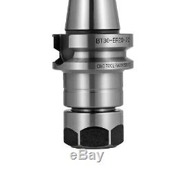4Pcs BT30-ER20 COLLET CHUCK W. 2.76/70mm GAGE LENGTH Tool Holder Pop Set CNC