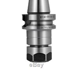 4Pcs BT30-ER20 COLLET CHUCK W. 2.76/70mm GAGE LENGTH Tool Holder Set Fast Cover