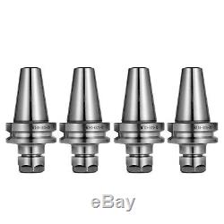 4Pcs BT40 ER20 COLLET CHUCK W. 2.75 GAGE LENGTH Tool Holder Set Top Set Local